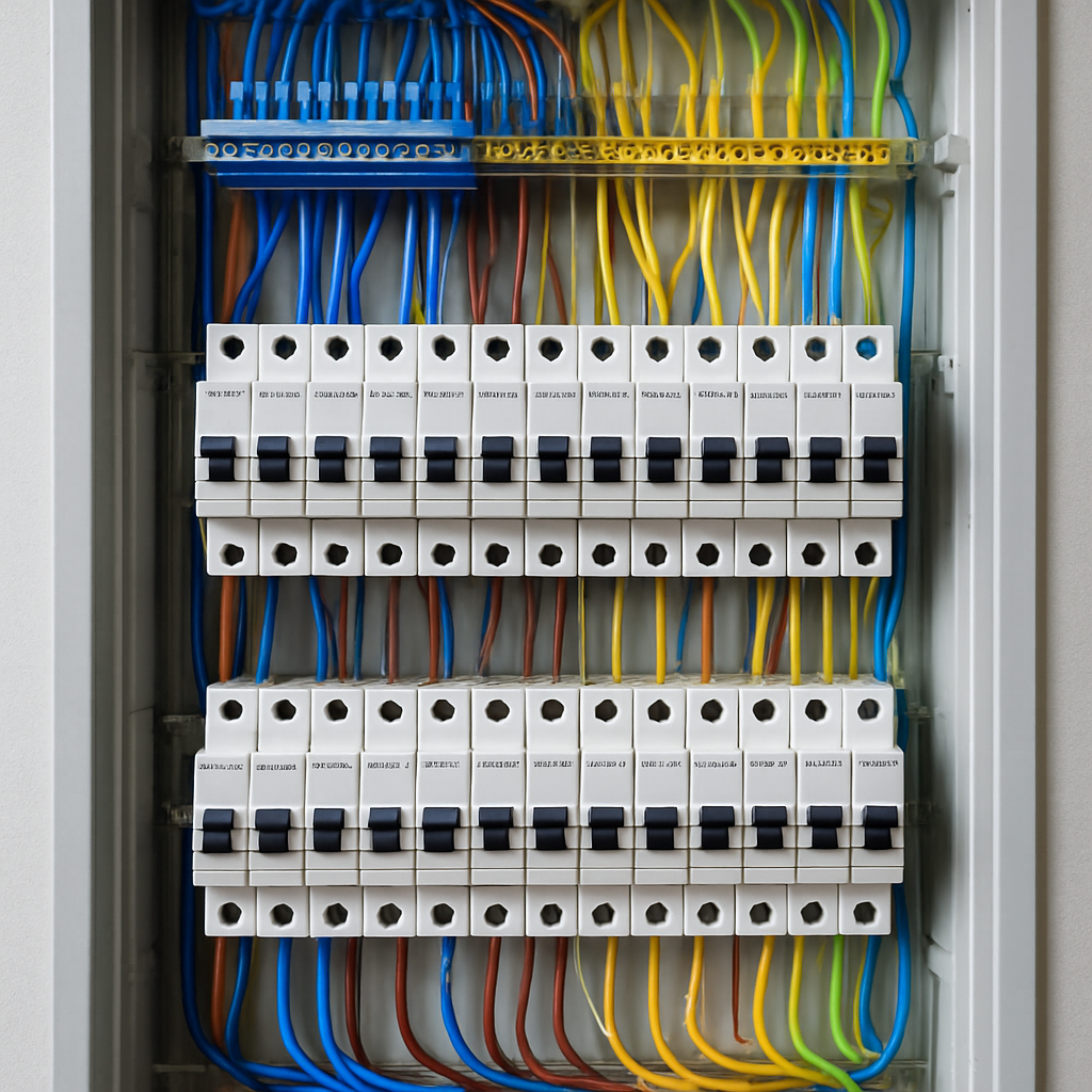 Tablou electric organizat